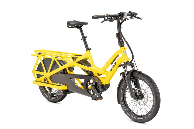 Tern GSD S10 LR 400wh Performance CX Electric Cargo Bike 2025 in Gloss School Bus Yellow-2