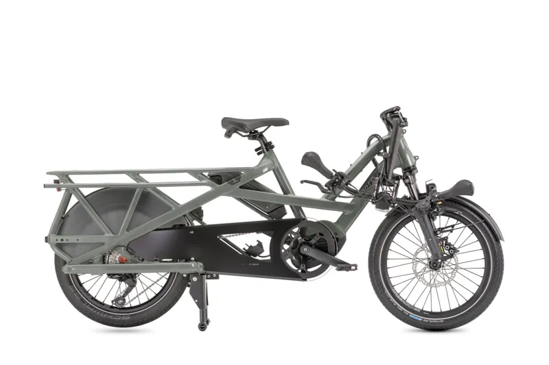 Tern GSD S10 LR 400wh Performance CX Electric Cargo Bike 2025 in Gloss Dark Sage-1