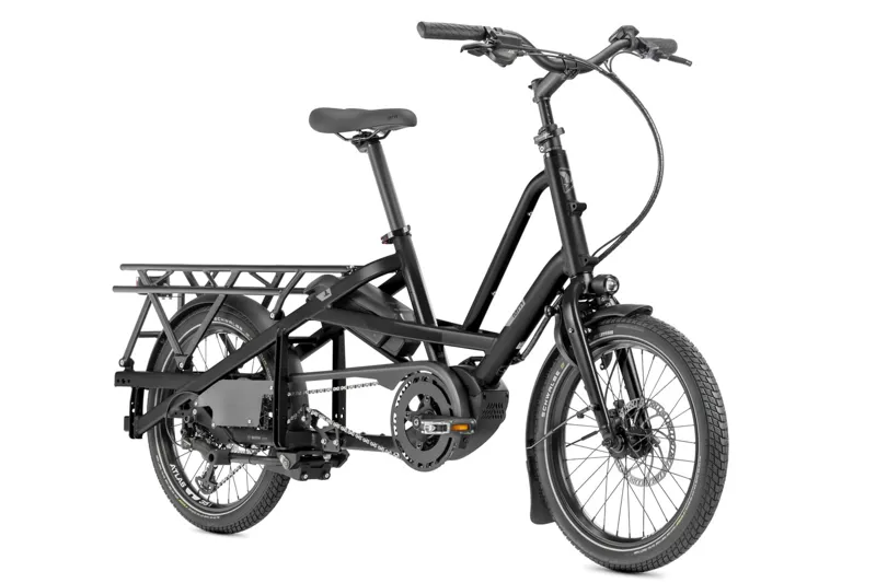 Tern Quick Haul Long D9 Performance 400Wh Electric Cargo Bike 2026 in Satin Black-2