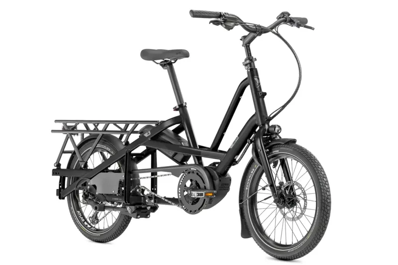 Tern Quick Haul Long D9 Performance 500Wh Electric Cargo Bike 2027 in Satin Black-2