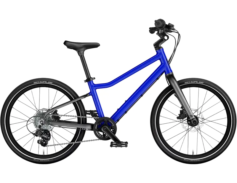 Woom Explore 4 Kids 20 inch Bike 2027 in magnetic blue