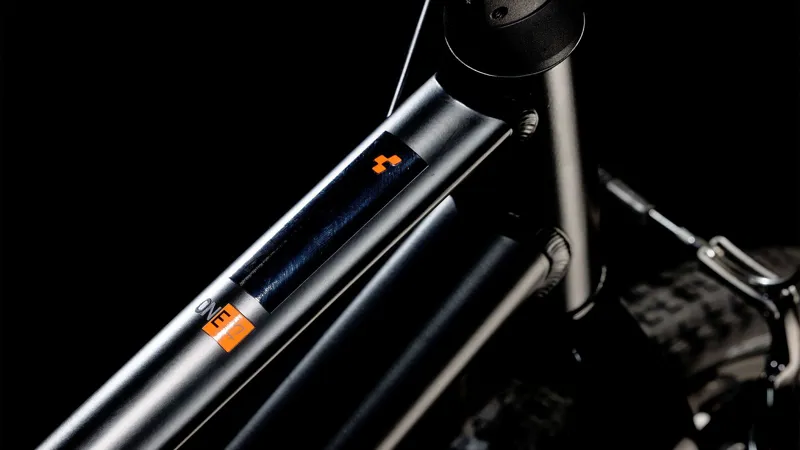 Cube Numove 140 14 Inch Wheel Kids Bike 2025 in Black/Orange-2