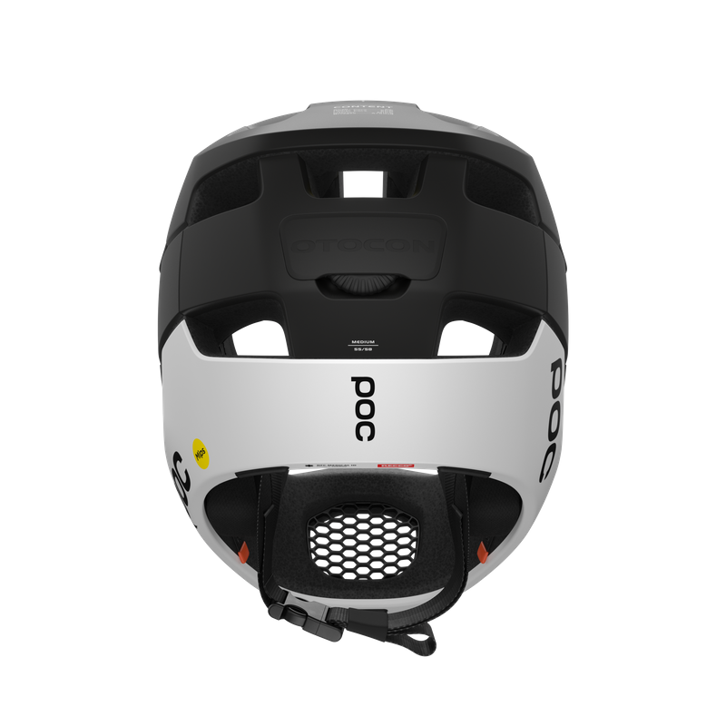 POC Otocon Race MIPS Helmet In Uranium Black Hydrogen White Matt-3