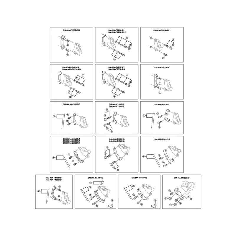 Balfes Bikes Shimano BR-M8000 calliper fixing bolt unit - M6 x 34.4 mm | Free postage over £30, £10 off first order, price match & 0% finance.
