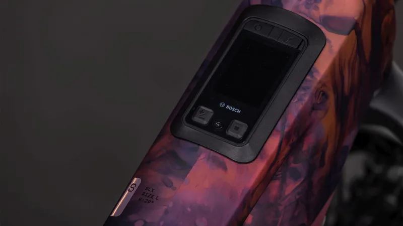 Cube Stereo Hybrid one44 HPC SLX 800 Full Suspension Electric Mountain Bike 2026 in Shiftblush/Art-2