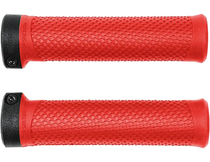 Balfes Bikes Acid Grips React Pro in Red | Free postage over £30, £10 off first order, price match & 0% finance.