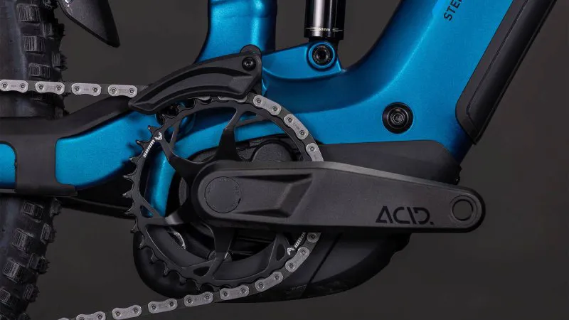 Cube Stereo Hybrid one44 Ex 800 Electric Full Suspension Mountain Bike 2026 ElectricBlue/Blue-3