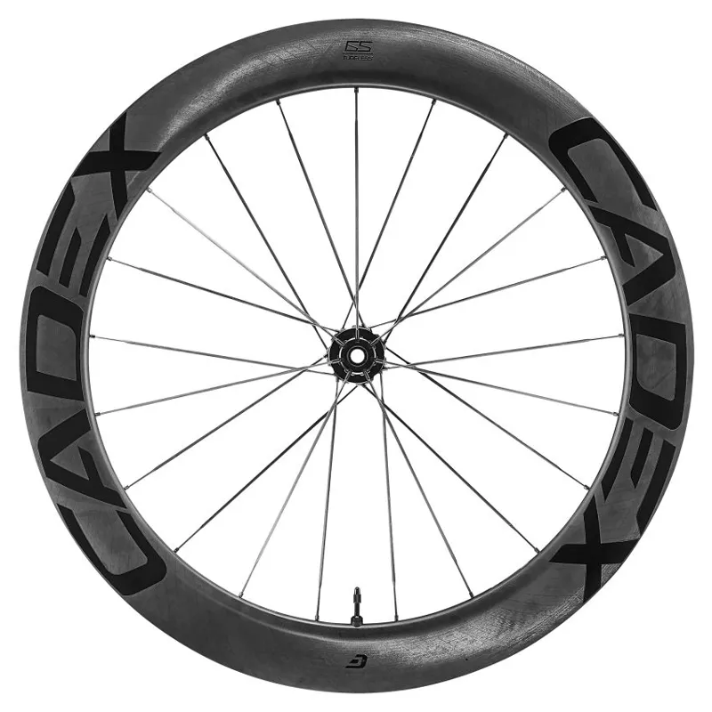 CADEX 65 Tubeless Disc Front Wheel in Black
