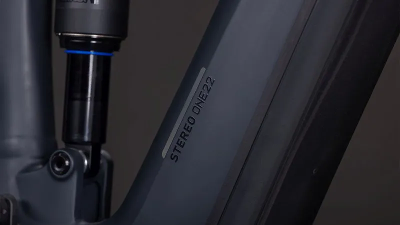 Cube Stereo Hybrid one22 Pro 800 Electric Mountain Bike 2026 in Night/Chrome-5