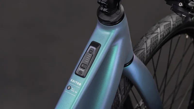 Cube Editor Hybrid SLT 400X Trapeze Electric Hybrid Bike 2026 In Smaragdgrey/Prism-1