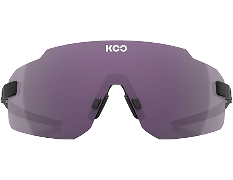 Koo Supernova Sunglasses in Black Matt/Photochromic Pink-1