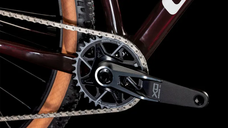 Cube Reaction c:62 SLX Hardtail Mountain Bike 2025 in Liquidred/White-4