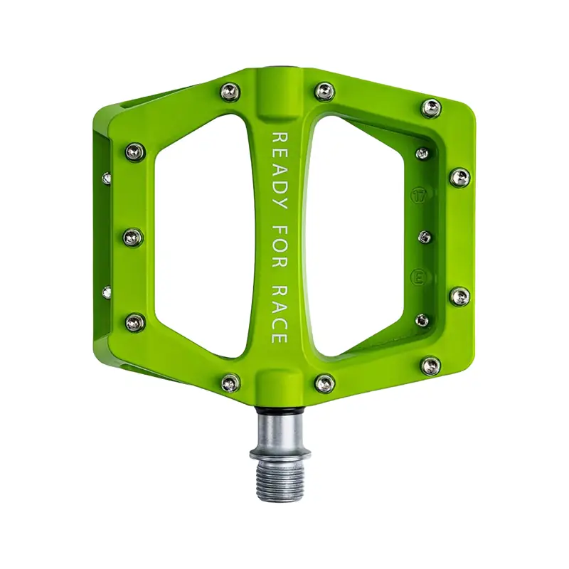 Balfes Bikes Rfr RFR FLAT RACE PEDALS in Green | Free postage over £30, £10 off first order, price match & 0% finance.