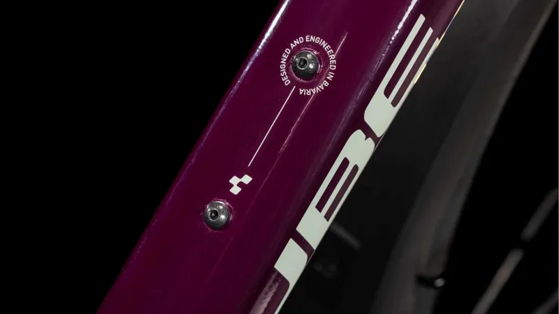 Cube Nature One Allroad Hybrid Bike 2026 in Amarone/Lunar-2