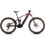 Cube Stereo Hybrid ONE44 Pro 800 Electric Full Suspension Mountain Bike 2026 in Shiftblush/Raisin