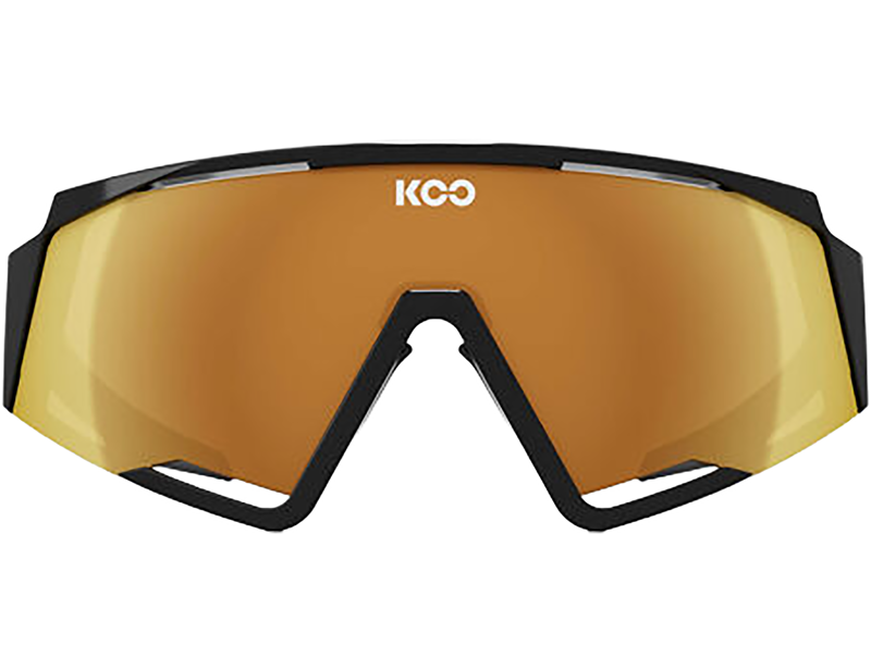 Koo Spectro Sunglasses in Black/Super Bronze Mirror-1