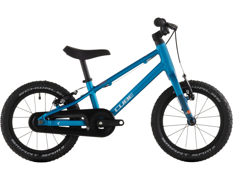 Balfes Bikes Cube Numove 140 14 Inch Wheel Kids Bike 2026 in Topas Blue | Free postage over £30, £10 off first order, price match & 0% finance.