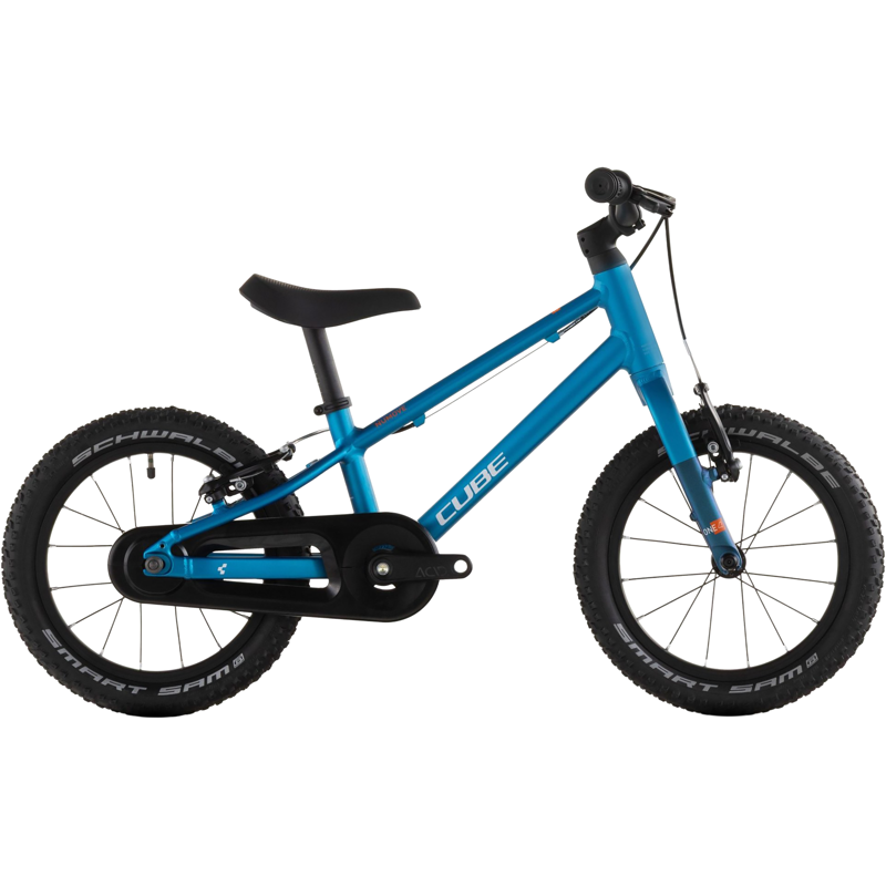 Balfes Bikes Cube Numove 140 14 Inch Wheel Kids Bike 2026 in Topas Blue | Free postage over £30, £10 off first order, price match & 0% finance.