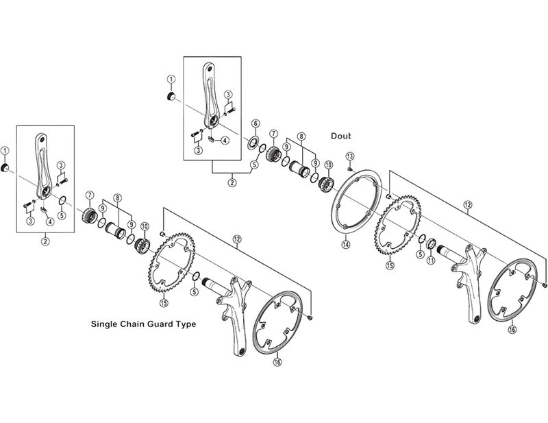Balfes Bikes Shimano FCS500 Chainguard 39T BK Black | Free postage over £30, £10 off first order, price match & 0% finance.
