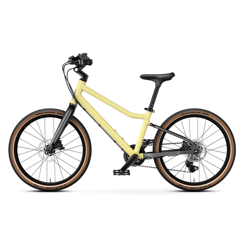 Woom Explore 4 Kids 20 inch Bike 2027 in mellow yellow-1
