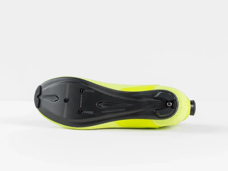 Bontrager Ballista Knit SPD-R Carbon Road Cycling Shoe in Yellow-2