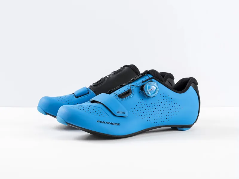 Bontrager Velocis Mens Road Cycling Shoe in Blue-2