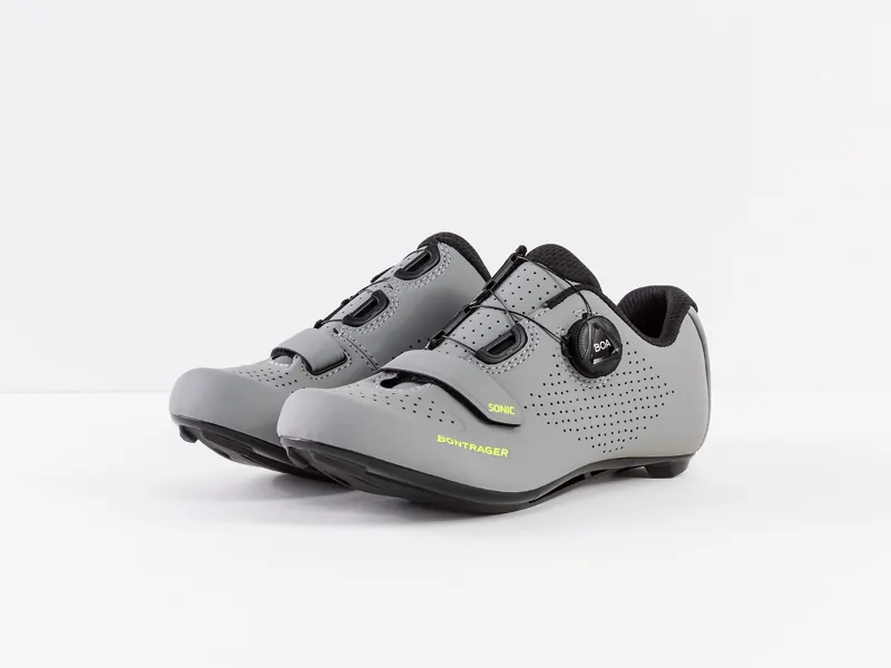 Bontrager Sonic Womens SPD-R Road Cycling Shoe in Grey-2