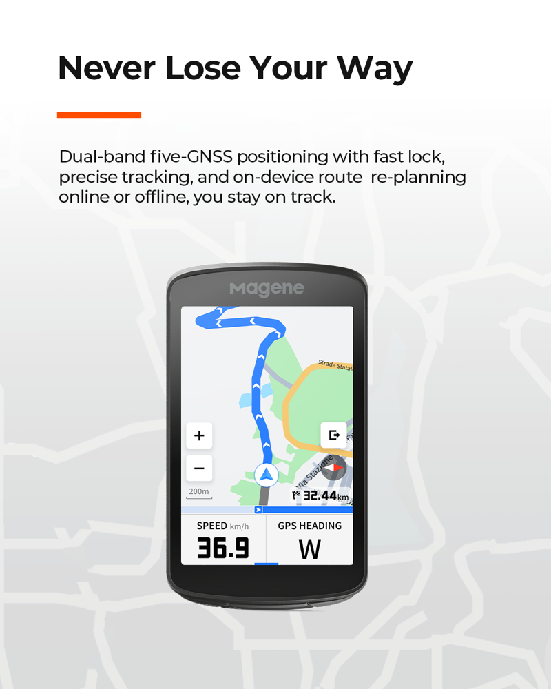 Magene C706 Smart GPS Bike Computer-9