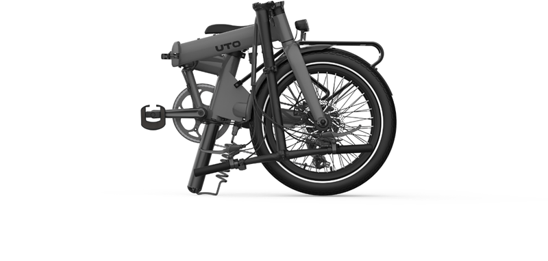 UTO Essential ESS20 Electric Folding Bike 2027 in Satin Grey-3