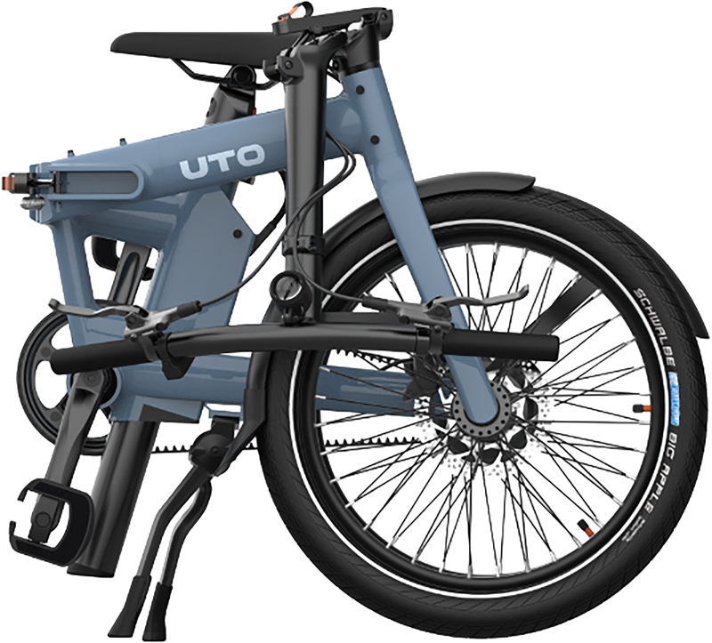 UTO Afternoon Pro20 Electric Folding Bike 2027 in Mineral Blue-2