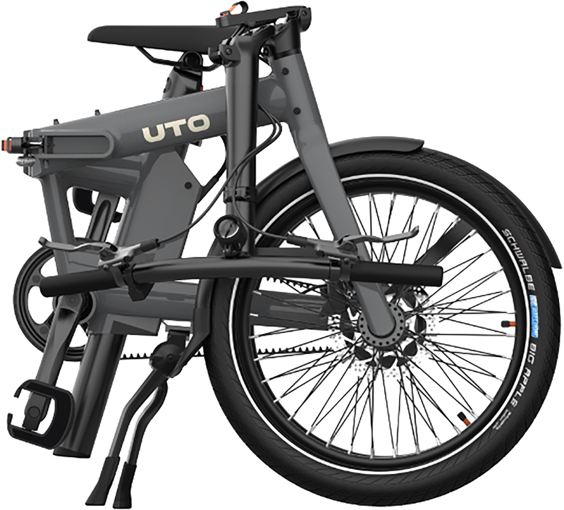 UTO Afternoon PRO20 Electric Folding Bike 2027 in Anthracite Grey-2