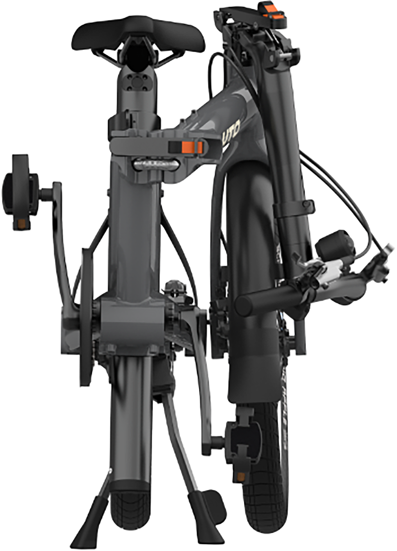 UTO Afternoon PRO20 Electric Folding Bike 2027 in Anthracite Grey-3