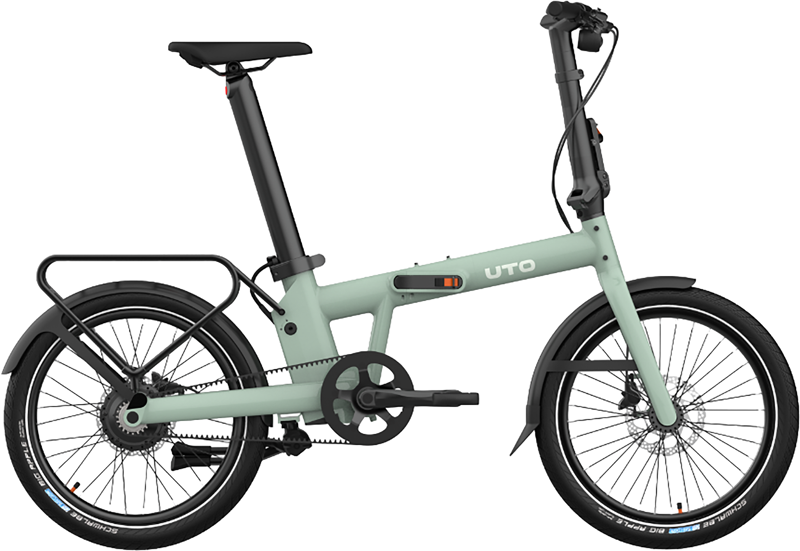 UTO Afternoon PRO20 Electric Folding Bike 2027 in Smoked Green