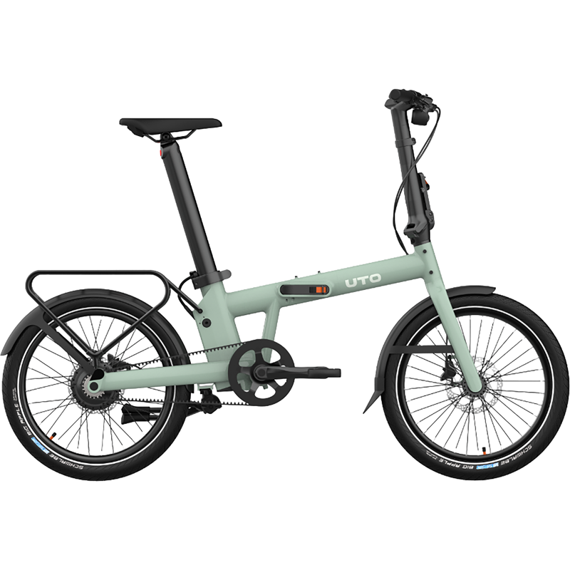 Balfes Bikes Uto UTO Afternoon PRO20 Electric Folding Bike 2027 in Smoked Green | Free postage over £30, £10 off first order, price match & 0% finance.