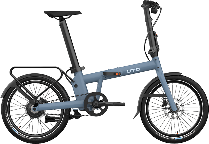 UTO Afternoon Pro20 Electric Folding Bike 2027 in Mineral Blue