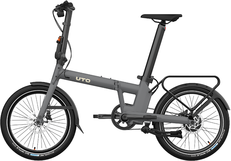 UTO Afternoon PRO20 Electric Folding Bike 2027 in Anthracite Grey-1