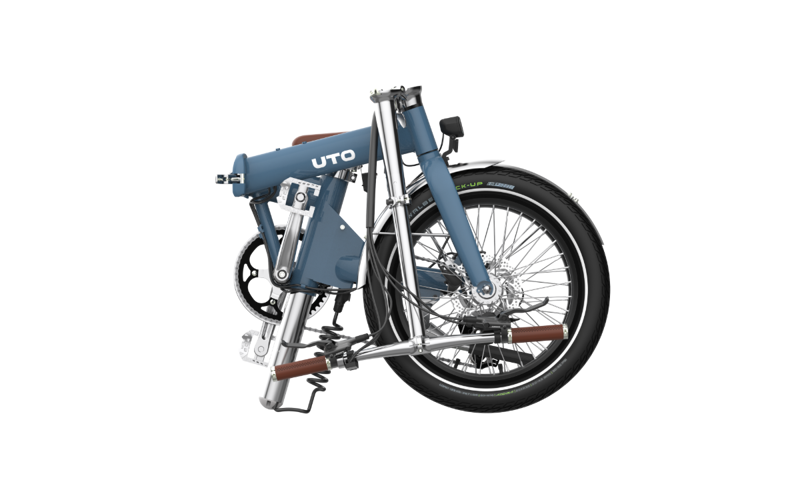 UTO Afternoon OG20 Electric Folding Bike 2027 in Satin Blue-1
