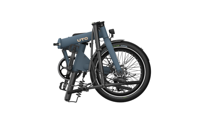UTO Afternoon OG20 Electric Folding Bike 2027 in Ocean Blue-2