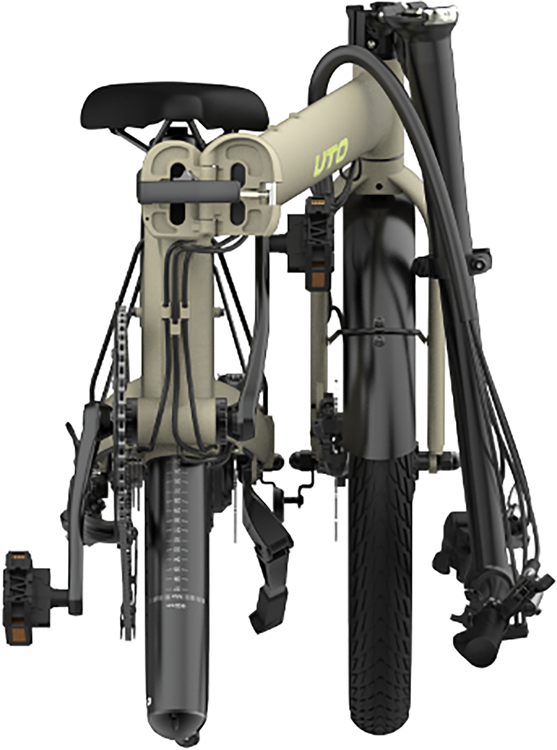 UTO Afternoon OG20 Electric Folding Bike 2027 in Desert Sand-1