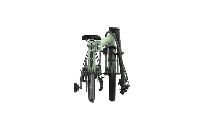 UTO Afternoon OG20 Electric Folding Bike 2027 in Sage Green-1