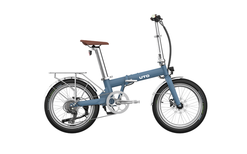 Balfes Bikes Uto UTO Afternoon OG20 Electric Folding Bike 2027 in Satin Blue | Free postage over £30, £10 off first order, price match & 0% finance.