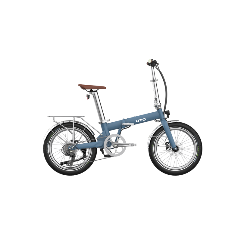 Balfes Bikes Uto UTO Afternoon OG20 Electric Folding Bike 2027 in Satin Blue | Free postage over £30, £10 off first order, price match & 0% finance.