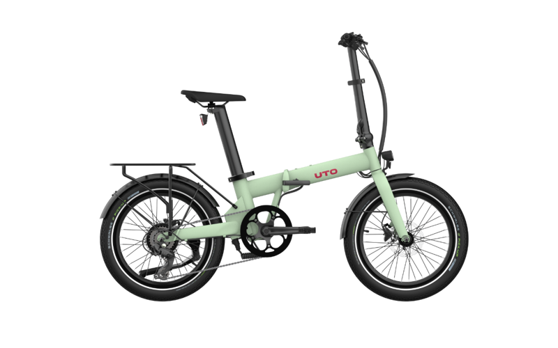 UTO Afternoon OG20 Electric Folding Bike 2027 in Sage Green