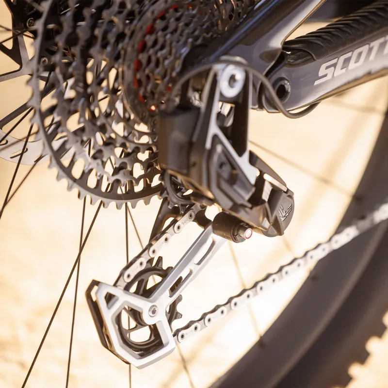 Scott Voltage eRIDE 900 SL Electric Full Suspension Mountain Bike 2025 in Grey-3