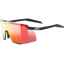 Uvex Pace Stage Cv Glasses in Black Matt/Mir. Red