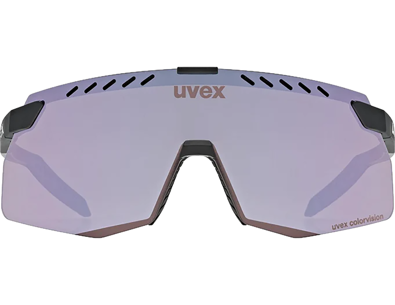 Uvex Pace Stage S Cv Glasses in Black Mat/Mir.Pink-1