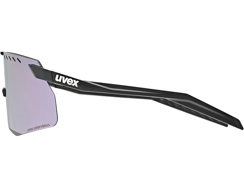 Uvex Pace Stage S Cv Glasses in Black Mat/Mir.Pink-2
