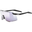 Uvex Pace Stage S Cv Glasses in Black Mat/Mir.Pink