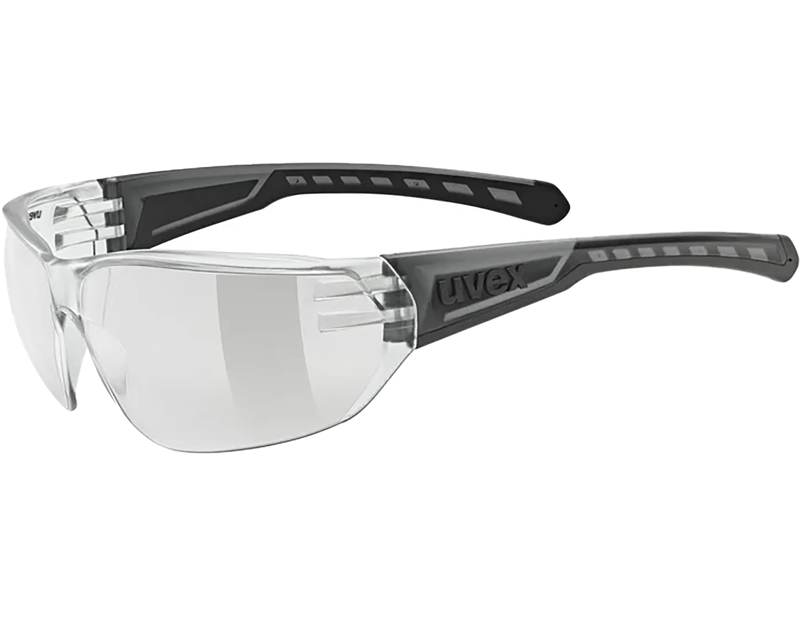 Balfes Bikes Uvex Equate Glasses in Smoke / Clear | Free postage over £30, £10 off first order, price match & 0% finance.
