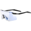 Uvex Pace Stage S V Glasses in Black Matt/Mir.Blue